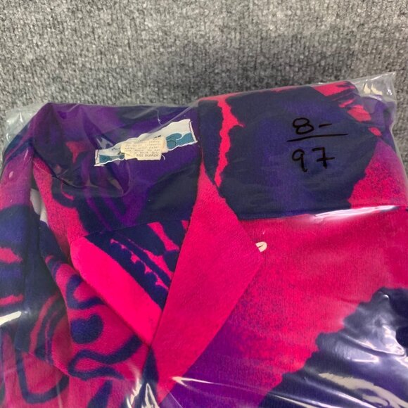 Vintage 1950s PENNEY'S Hawaii Rayon Hawaiian Floral Shirt Buttons Down Large‎ - Picture 7 of 7